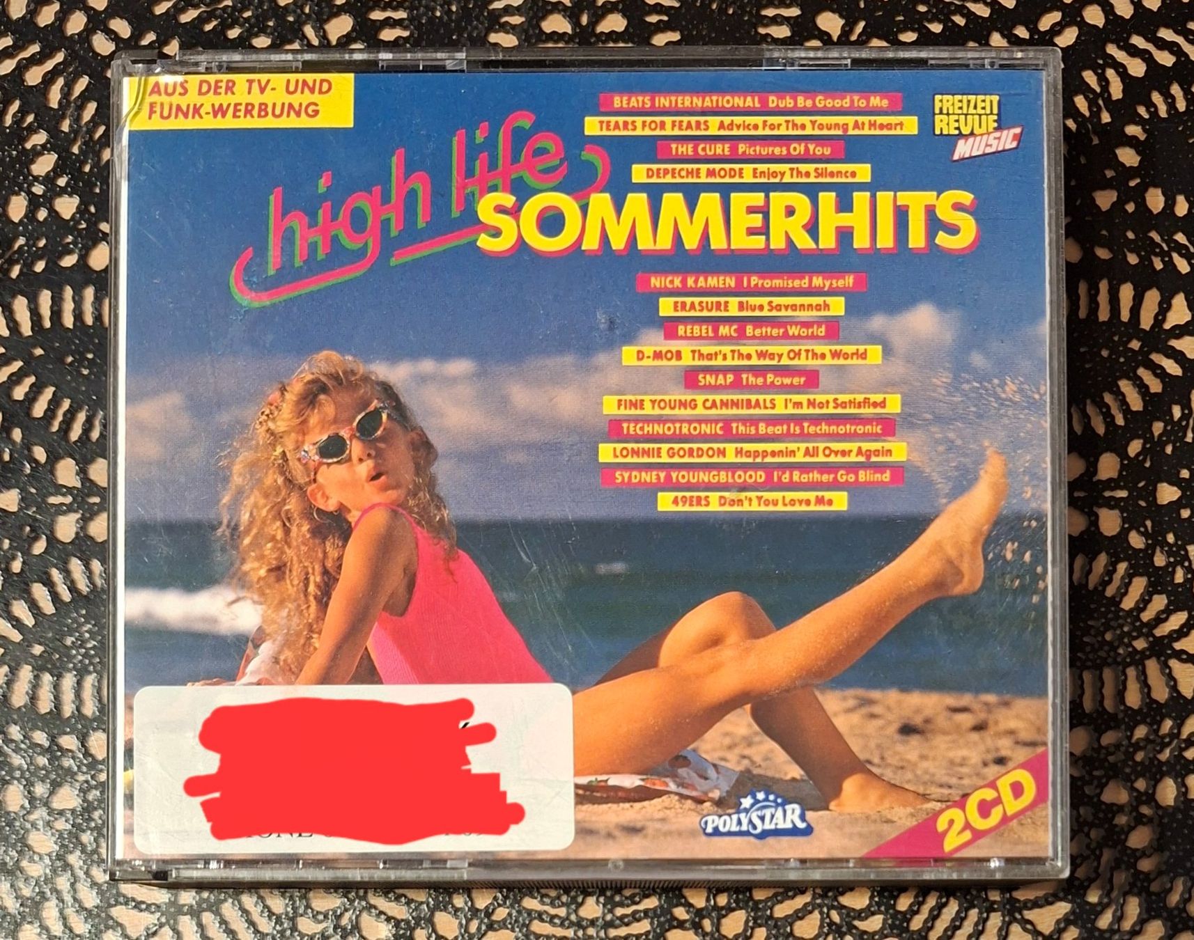 CD: High Life - Sommerhits, DE Hit Compilation Sampler CD 1990 – Usato da Schönenberg TG venduto da Gregolino76