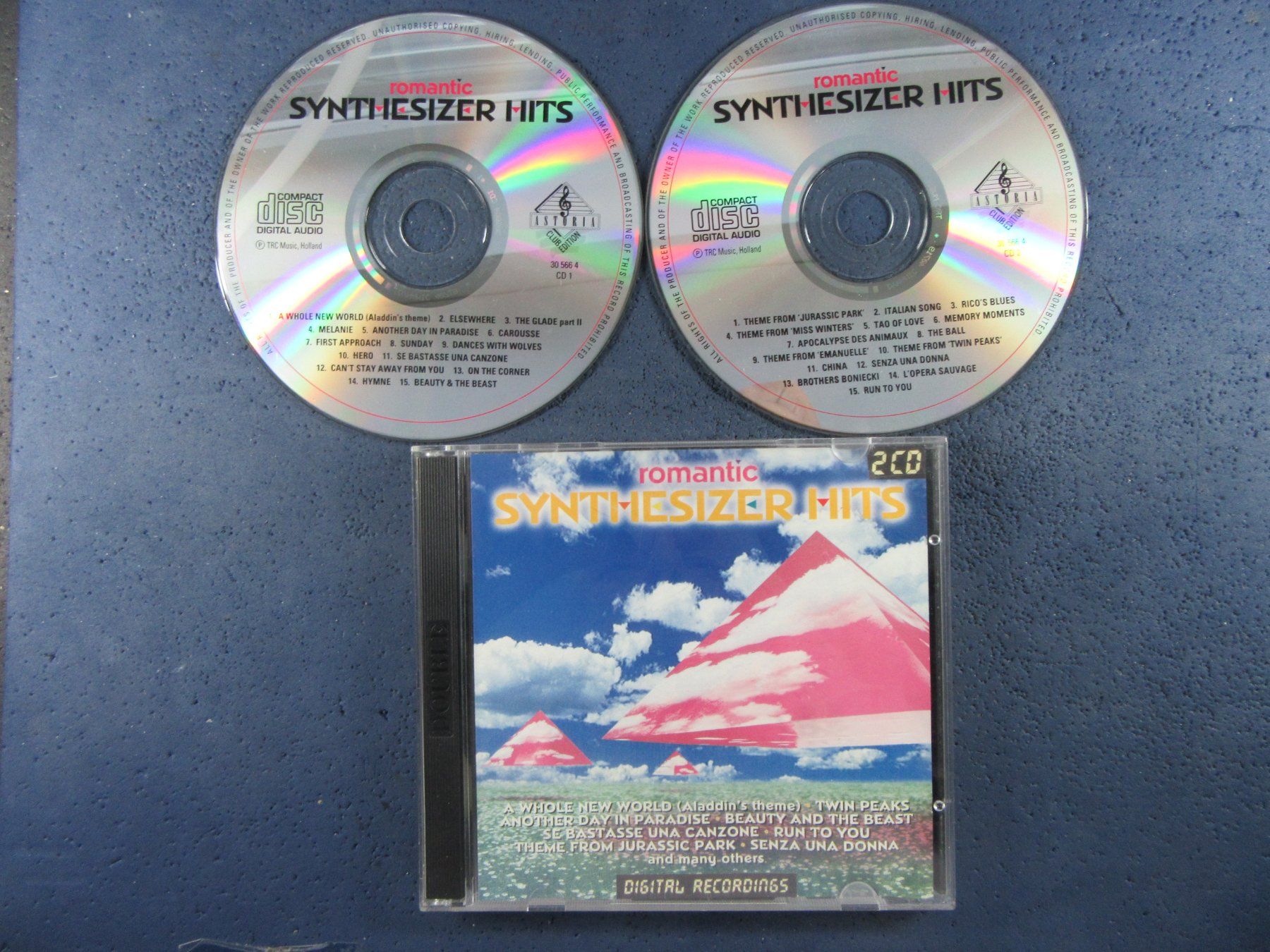 CD: ROMANTIC SYNTHESIZRT HITS 2CD's DIGITAL RECORDINGS 2CD'S – Usato da Ettingen venduto da Hausi4711