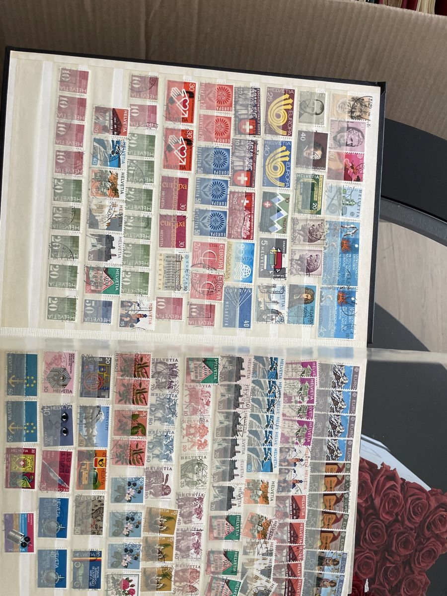 Tutti i francobolli: Album CH Briefmarke PJ PP usw.. – Usato da Muri AG venduto da Briefmarke-Schweiz 1