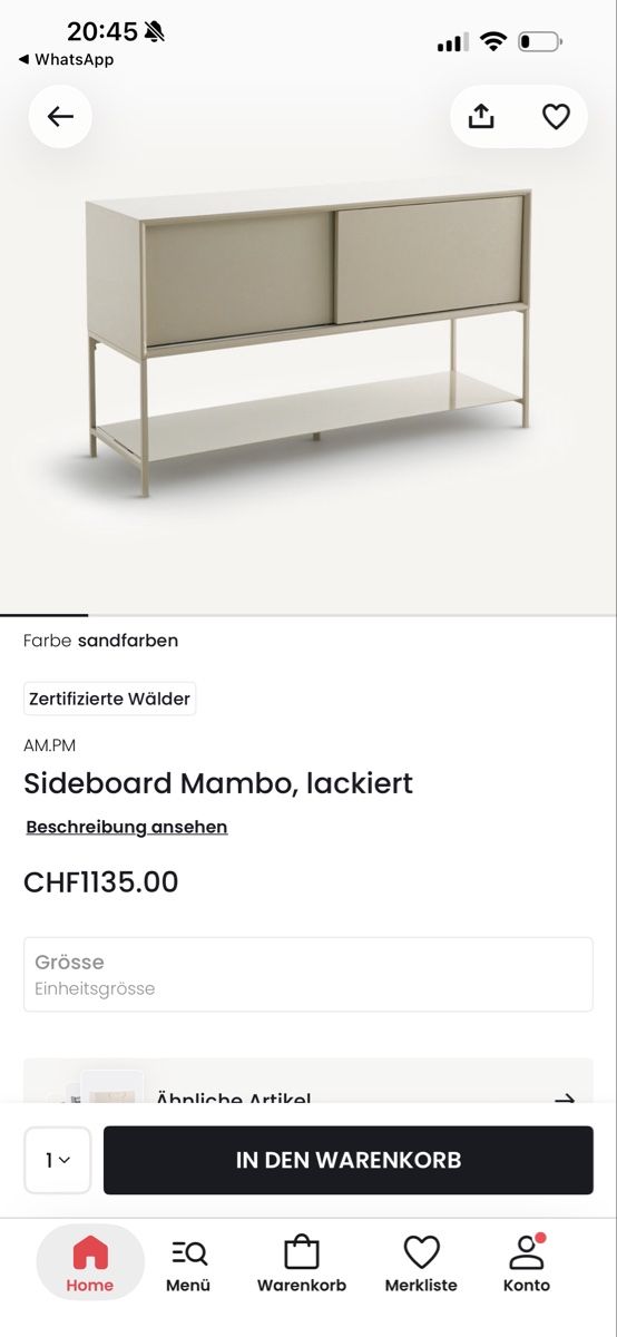 La Redoute Cassettiere: Sideboard „Mambo“ – Usato da Zürich venduto da ram_6dm6 3