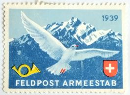 Soldatenmarke 2.WK, Feldpost Armeestab, Wi FP 1