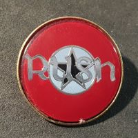 W814 - Brosche Musik Gruppe RUSH