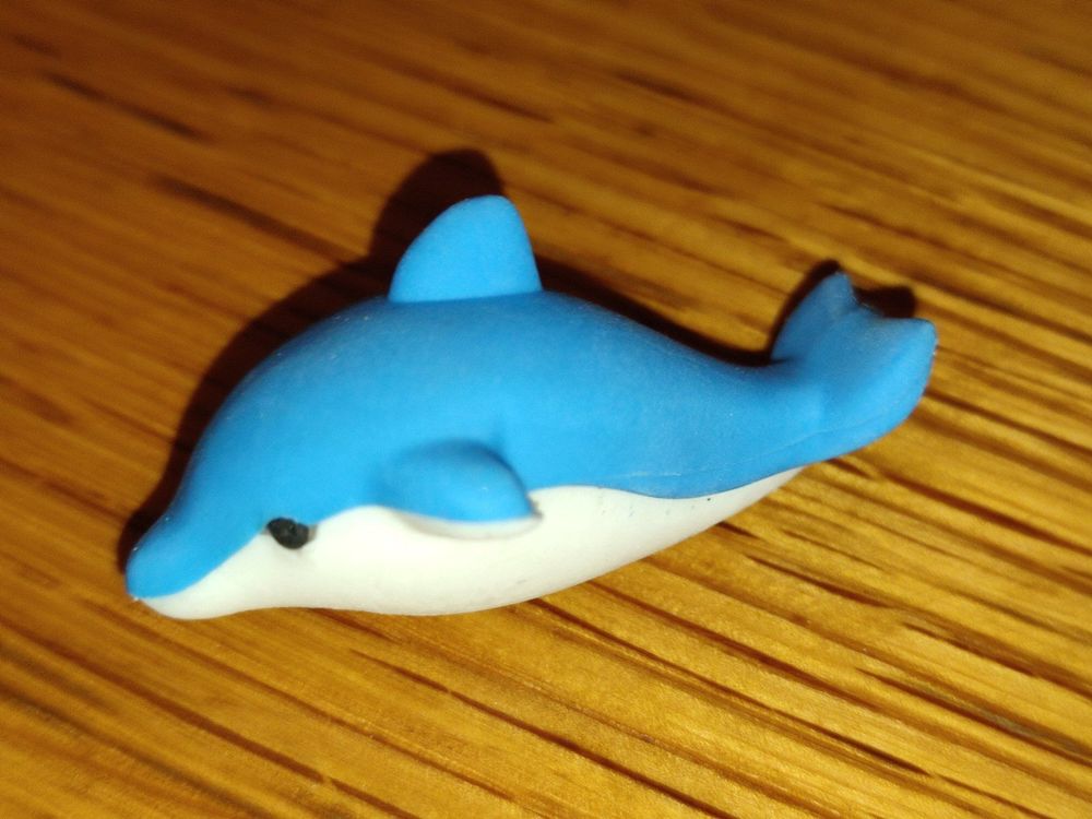 20 Süße Delfin-Radiergummis Für Kinder - Lustige Tier-Radierer Für Schule & Schreibtisch