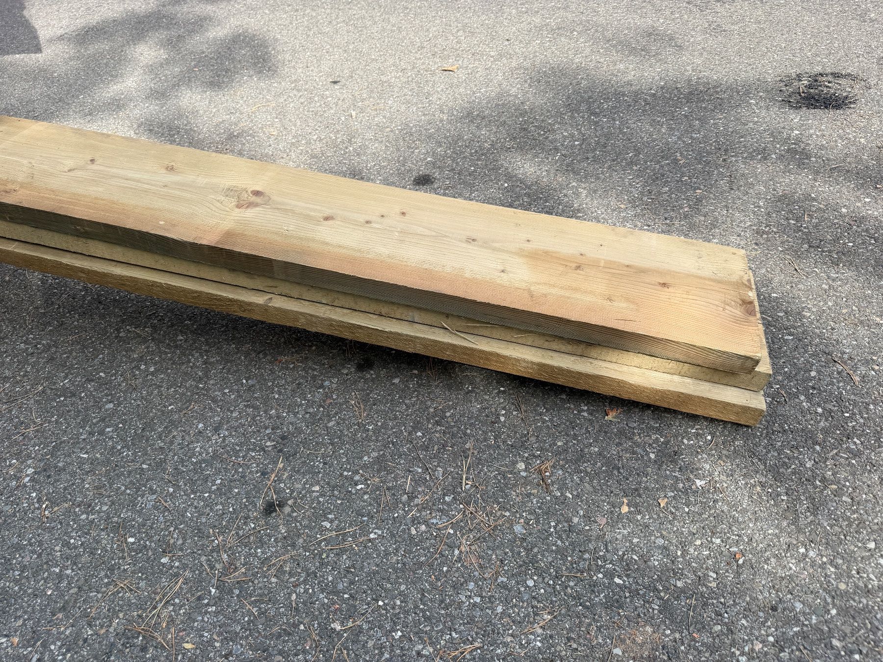 Holzartikel: 3 Holzbretter ca. 340cm lang – Neu (gemäss Beschreibung) aus Niederhasli von MT660 1