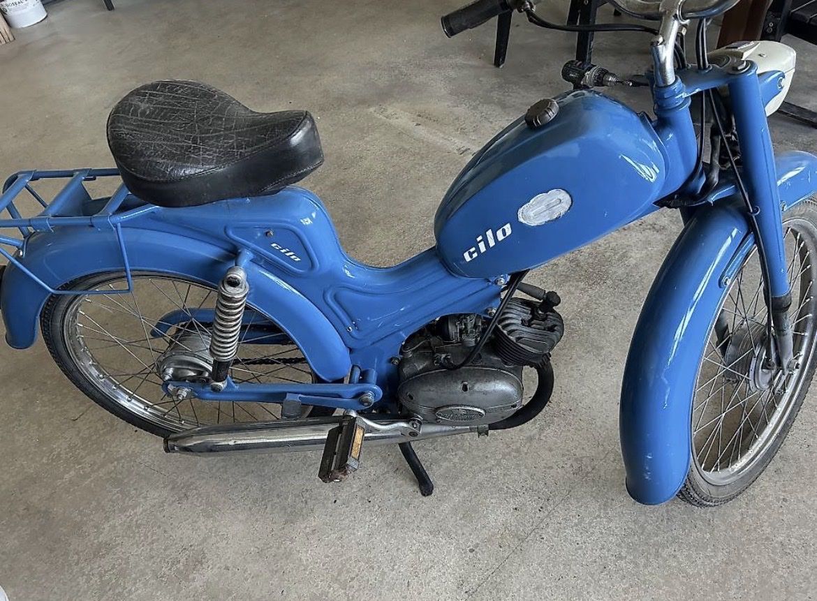 Ciclomotori: Töffli Mofa, blau, Oldtimer Dreigangschaltung – Usato da Heimenhausen venduto da Bufnof