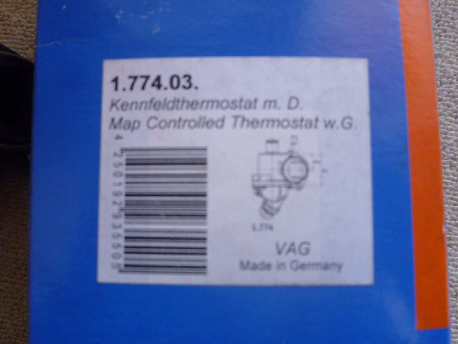 Audi Tutti pezzi di ricambio auto: Kühlmittel-Thermostat – Nuovo e nell'imballaggio originale da Morgarten venduto da forcar01 1