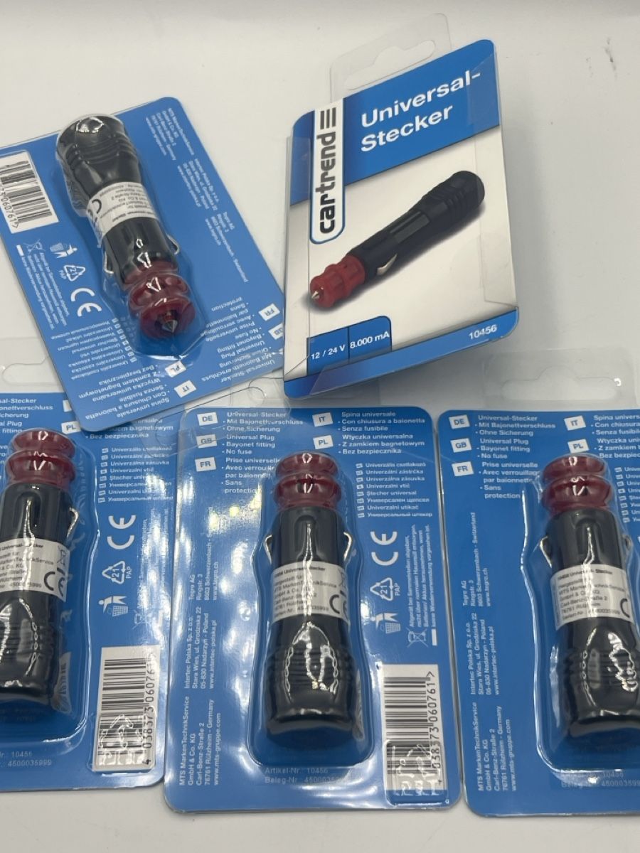 Caricabatterie: Universal-Stecker, neu, ungebraucht, Originalverpackt – Nuovo e nell'imballaggio originale da Emmen venduto da VK-Retail
