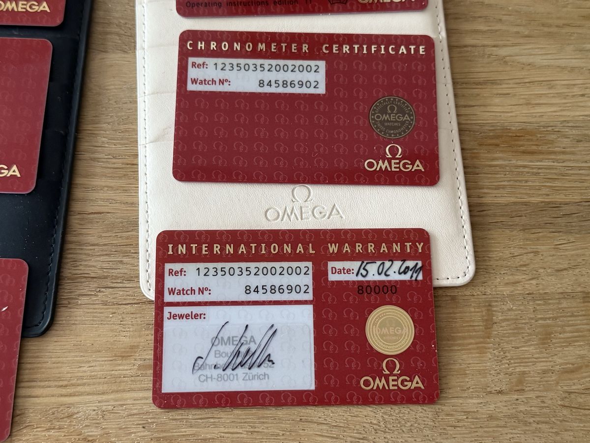 Omega Orologi: Omega - Porte Carte Garantie – Usato da Bassecourt venduto da 59.00chf 1
