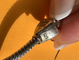 Charm-Armband aus 925er Silber, neuwertig, tolles Design!