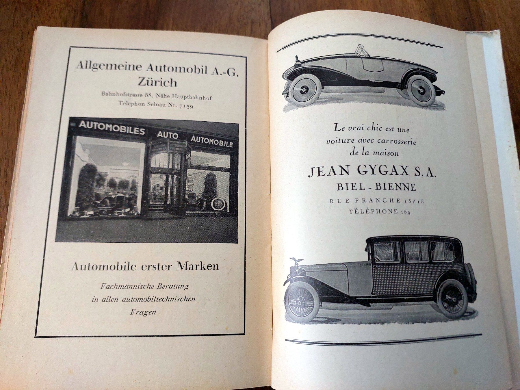 Bücher: Schweizerische Alpenposten - Ausgabe 1924 – Gebraucht aus Schönenwerd von Steidi 6
