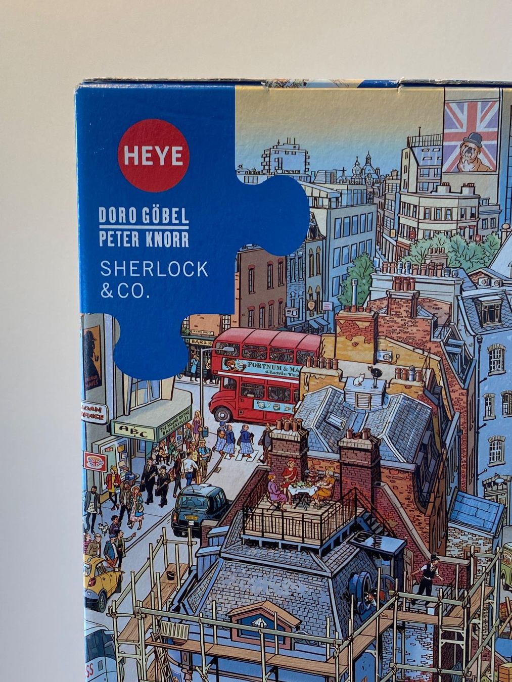 Heye Puzzle: 2000-Teile Puzzle London, Sherlock Holmes Motiv – Usato da Luzern venduto da msl_7rrc 3