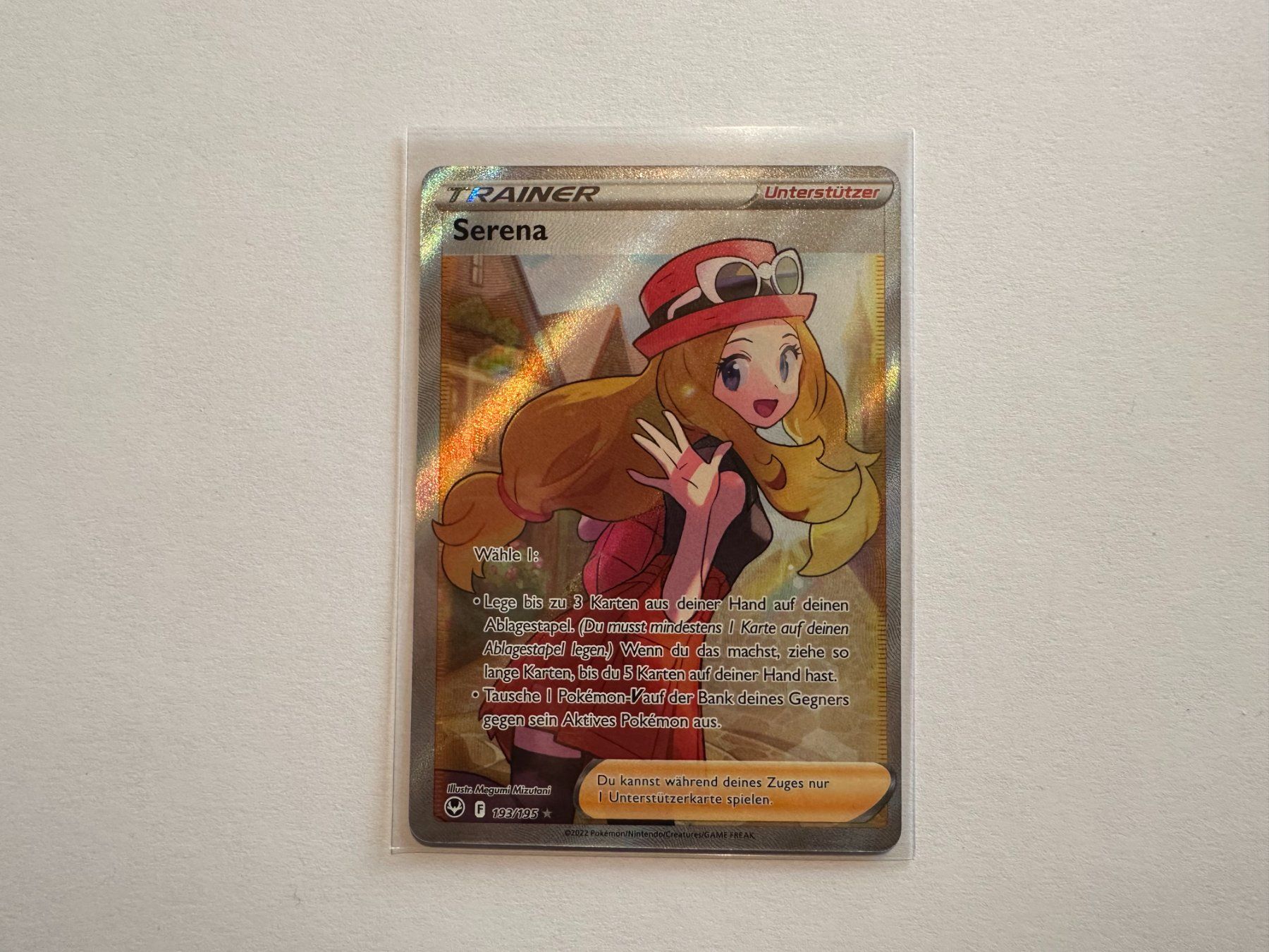 Pokémon Carte collezionabili: Serena Silver Tempest Trainer Fullart DE – Usato da Hagendorn venduto da Pokecollectorch