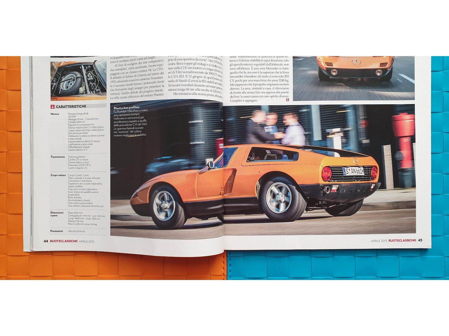 Zeitschriften & Magazine: RUOTECLASSICHE - Mercedes C111, Maybach Zeppelin, Audi A8 – Gebraucht aus Viganello von CARLiteratur 4