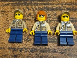 lego city lot de 3 figurines