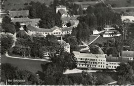 Brugg AG Schinznach Bad Flugaufnahme Nr.11268 , 1956