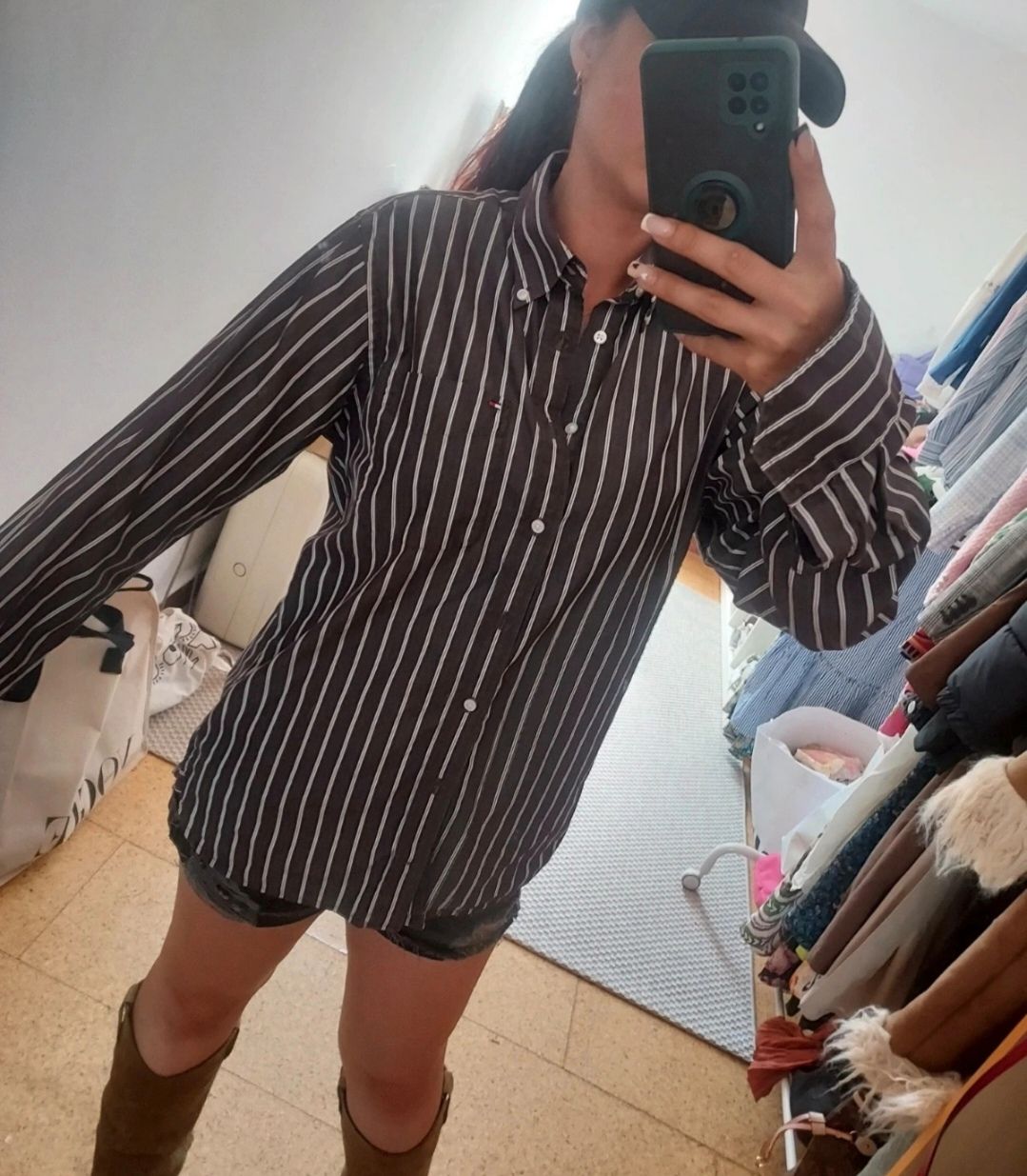 Tommy Hilfiger Camicie: Chemisier Tommy Hilfiger rayé - Taille S - Impeccable! – Usato da Lausanne venduto da Kitty_Friperie 9
