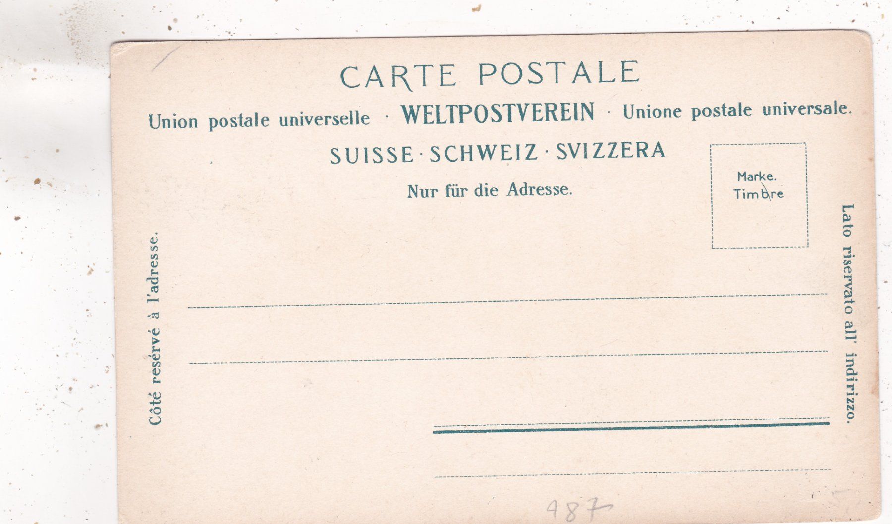 Cartoline postali: Barque du Lac Léman – Usato da Herisau venduto da Lisegrat2008 1