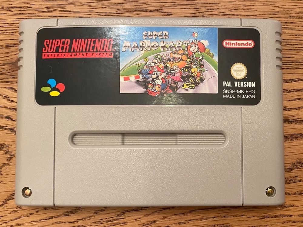 Super Mario Kart für Super Nintendo SNES Kaufen auf Ricardo
