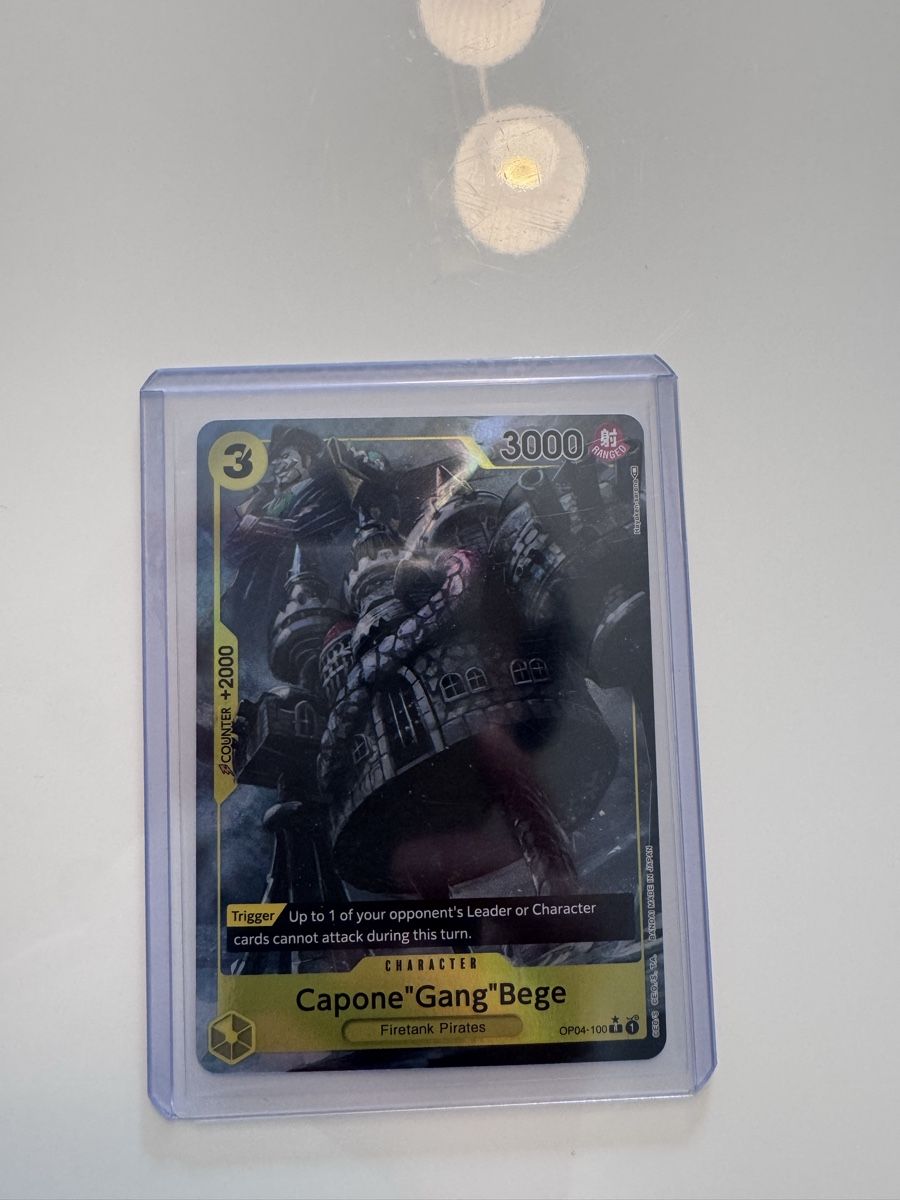 Bandai Carte collezionabili: Capone Gang Bege - OP04-100 – Nuovo (secondo la descrizione) da Seon venduto da baeruu