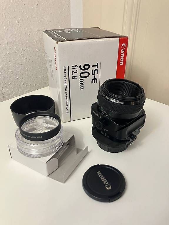 Canon Obiettivi: Canon TS-E 90mm 1:2.8 avec bonnette 250D Apo – Usato da Genève venduto da Capt3 2