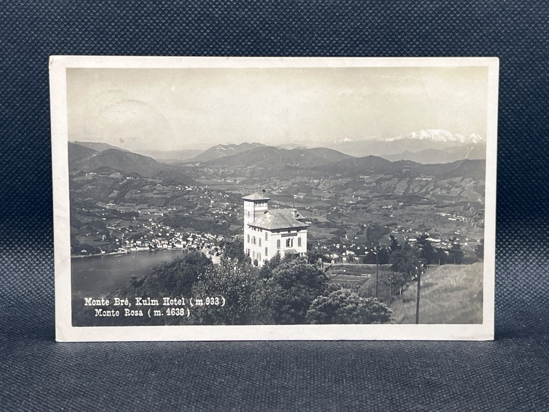Cartoline postali: Monte Bré, Kulm Hotel, Monte Rosa – Usato da Widnau venduto da Brusi9