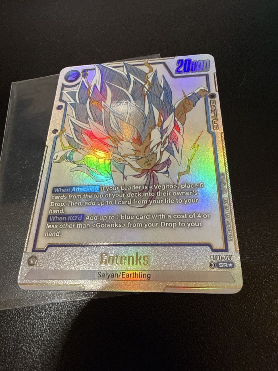 Bandai Carte collezionabili: Dragon Ball Gotenks ST01-021 – Nuovo (secondo la descrizione) da Dübendorf venduto da godpack 1