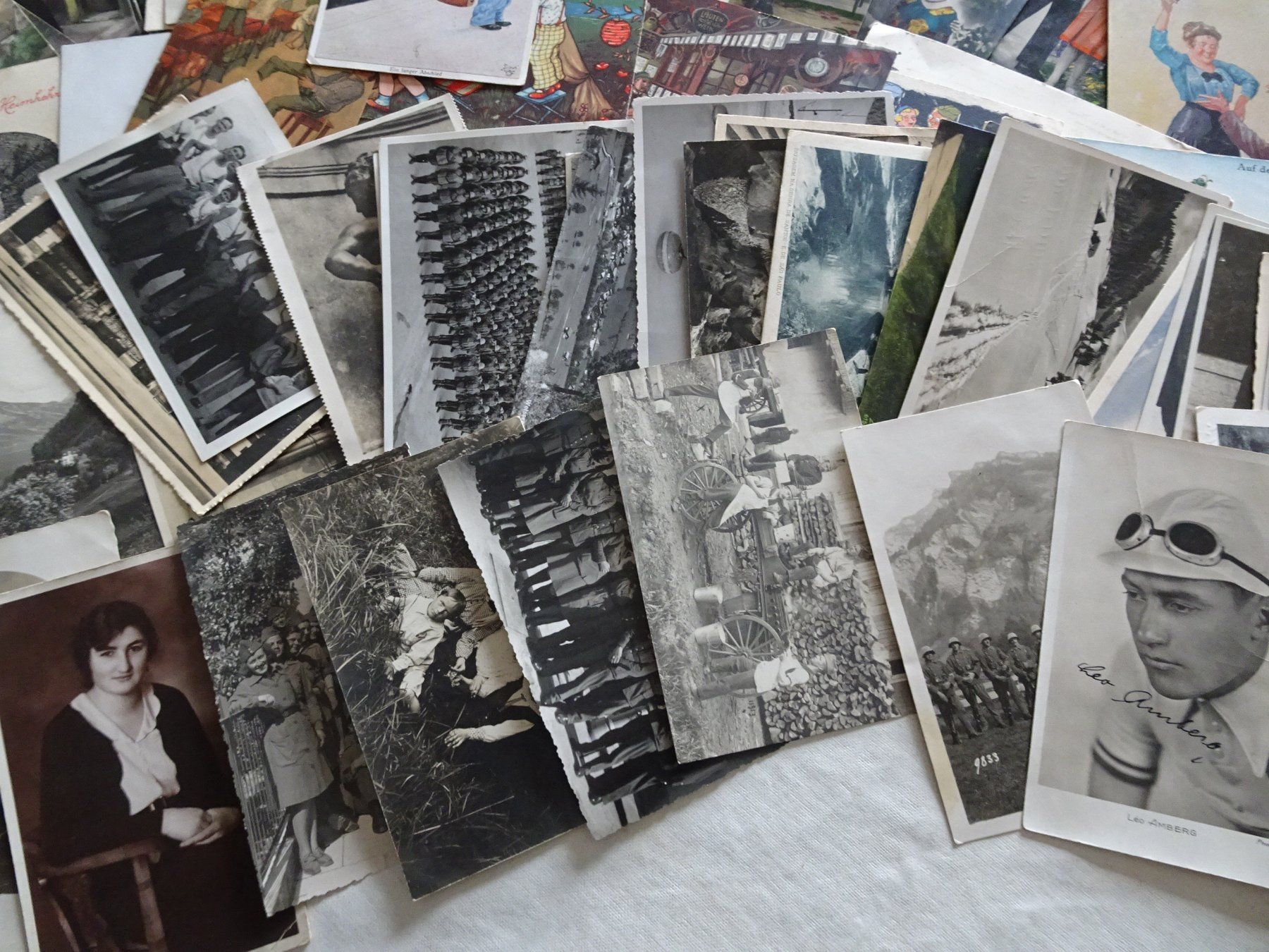Cartoline postali: alte Postkarten Räumungsposten – Usato da Siebnen venduto da niki61 4