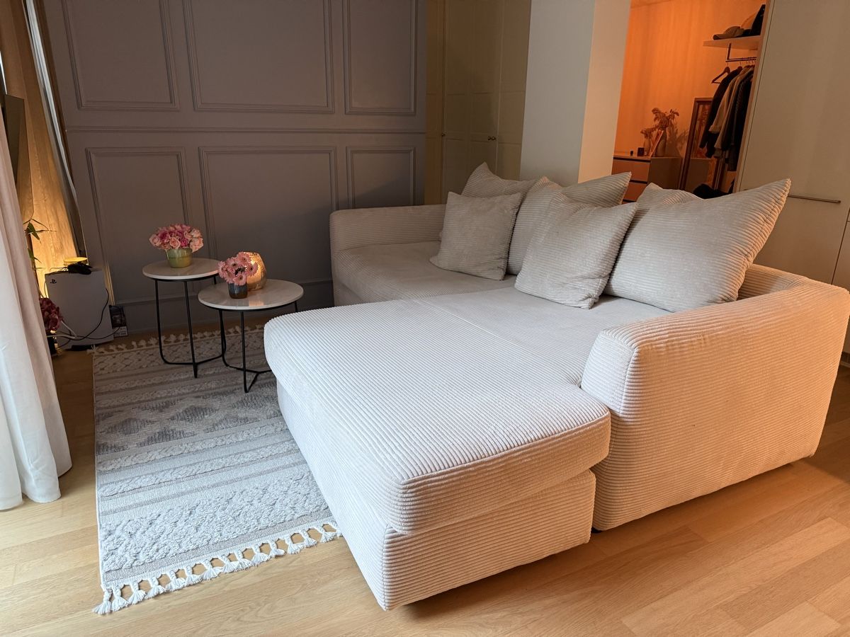 Divani: Ecksofa Cord naturfarben / beige – Usato da Zürich venduto da hub_xzw7 4