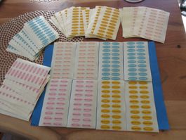 2000 "Handmade" stickers/Aufkleber New/neu!