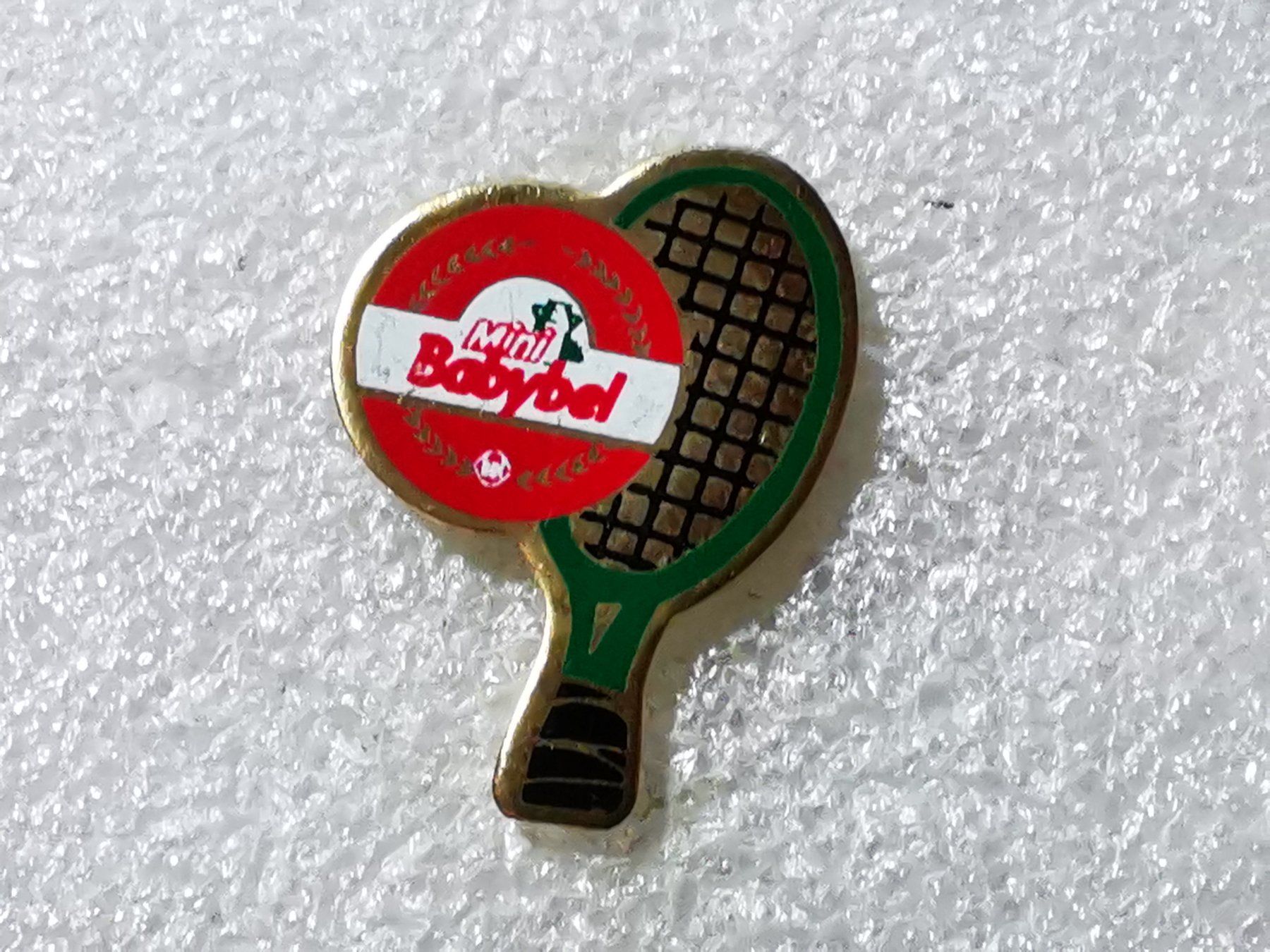 Placchette & Badge: Ansteckpin 58: mini babybel – Usato da Oppligen venduto da Pin-Fall-Shop