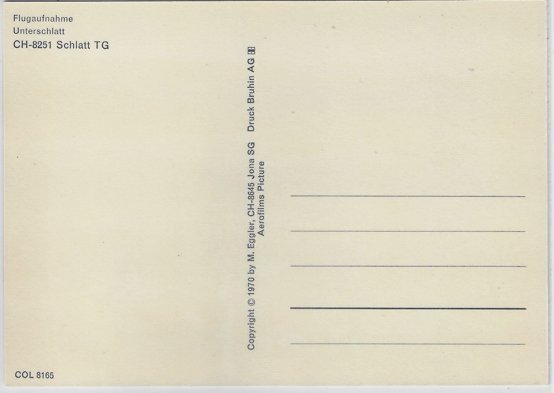 Cartoline postali: Flugaufnahme Schlatt TG – Antico da Ettingen venduto da Kartenplanet 1