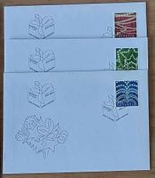 F1445 - 3 FDC Noel 2012 timbres isolés