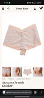 Nette Rose Atacama French Knicker Spitze Grösse M neu
