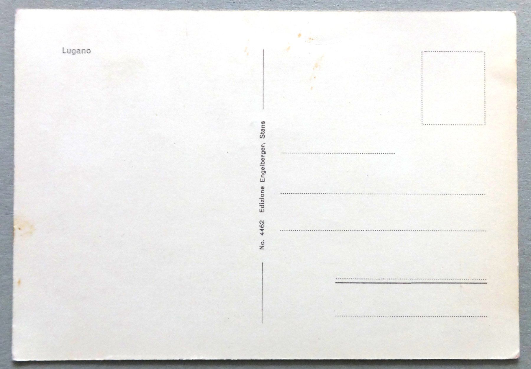 Cartes postales: Lugano – D'occasion à Fétigny par Billy2miny 1