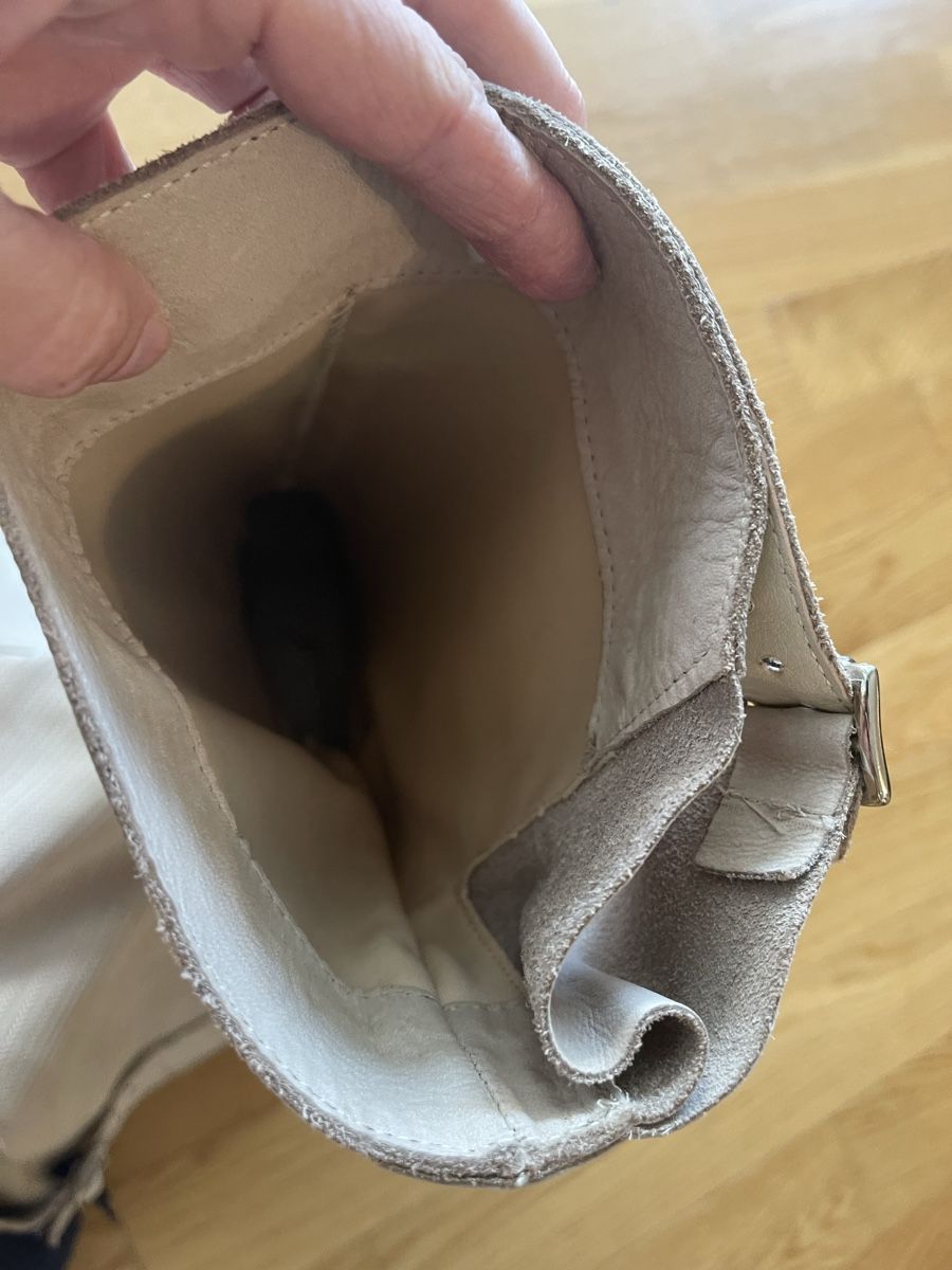 Scarpe da donna: Vera Gomma Lederstiefel beige Gr. 37 – Usato da Rüschlikon venduto da leo_mwz2 3