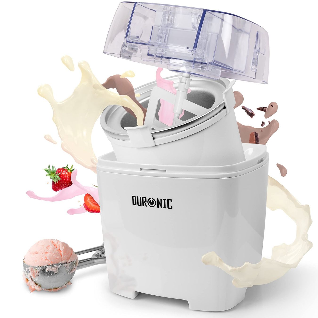 Toutes les machines: Eismaschine Eisbereiter Softeismaschine 1,5L ohne Kompressor – Neuf avec emballage d'origine à Herisau par Serenco