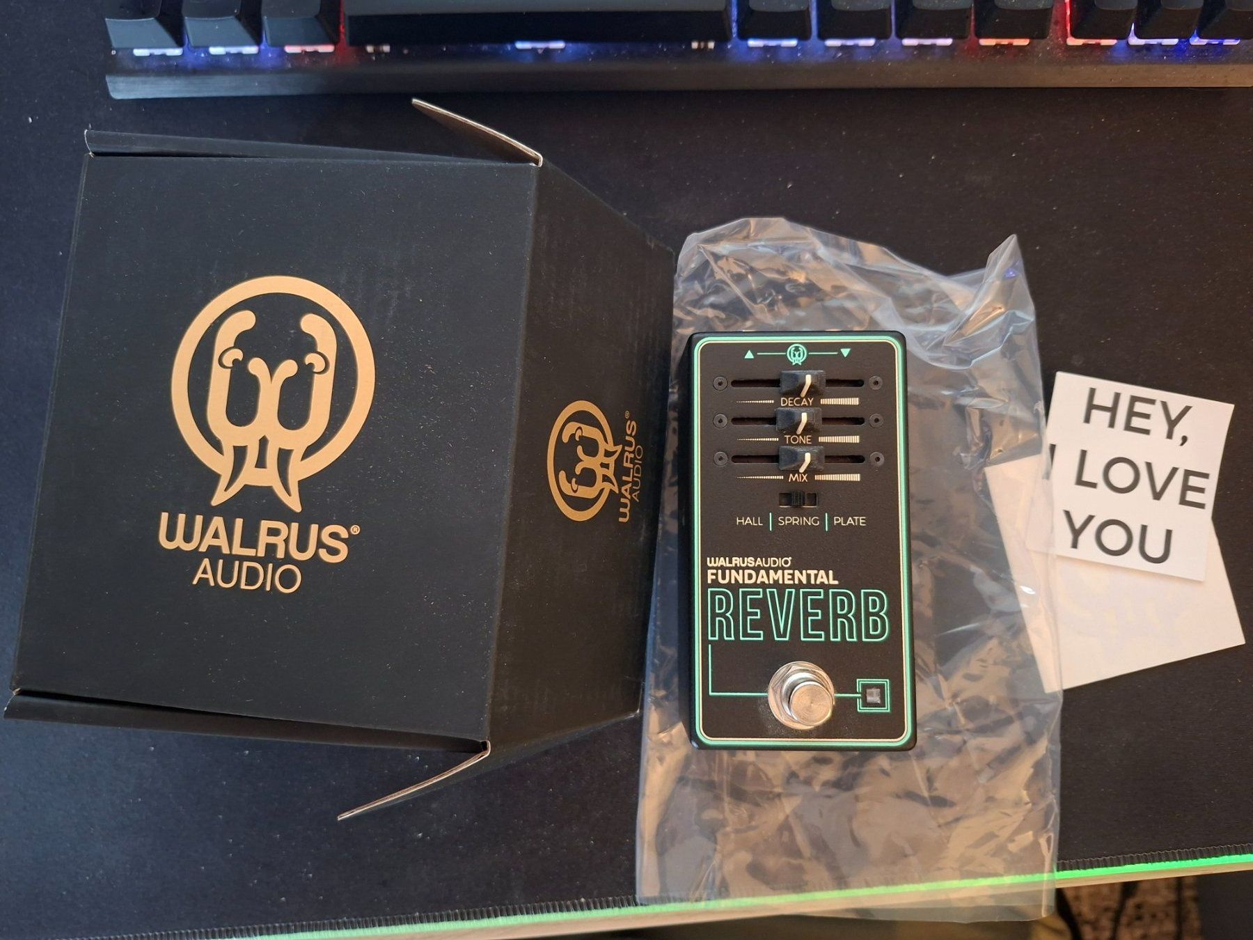 Strumenti musicali: Walrus Audio Fundamental REVERB Effektpedal – Nuovo (secondo la descrizione) da Hinwil venduto da oli_s57g