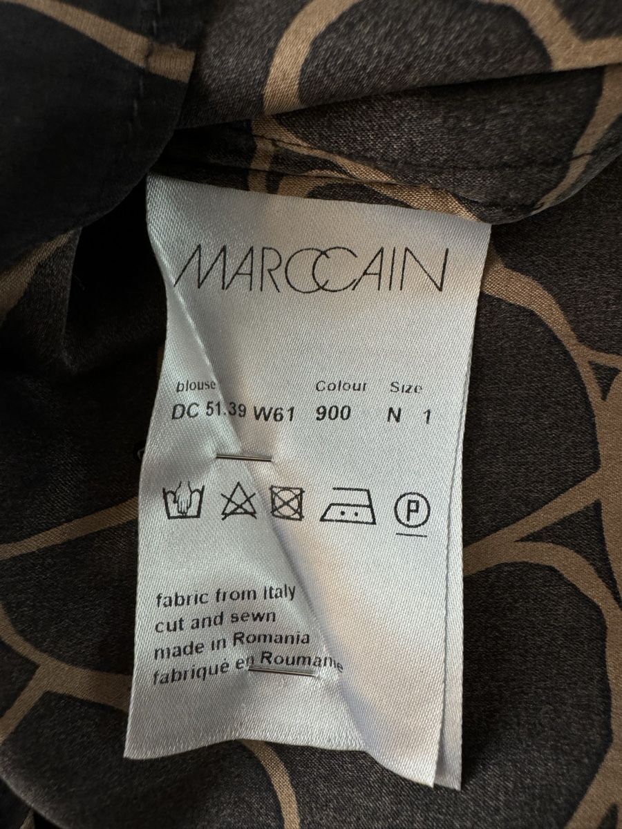 Marc Cain Camicette: Marc Cain Silk Blouse Hearts Size 1 – Usato da Hurden venduto da rac_wyf8 3