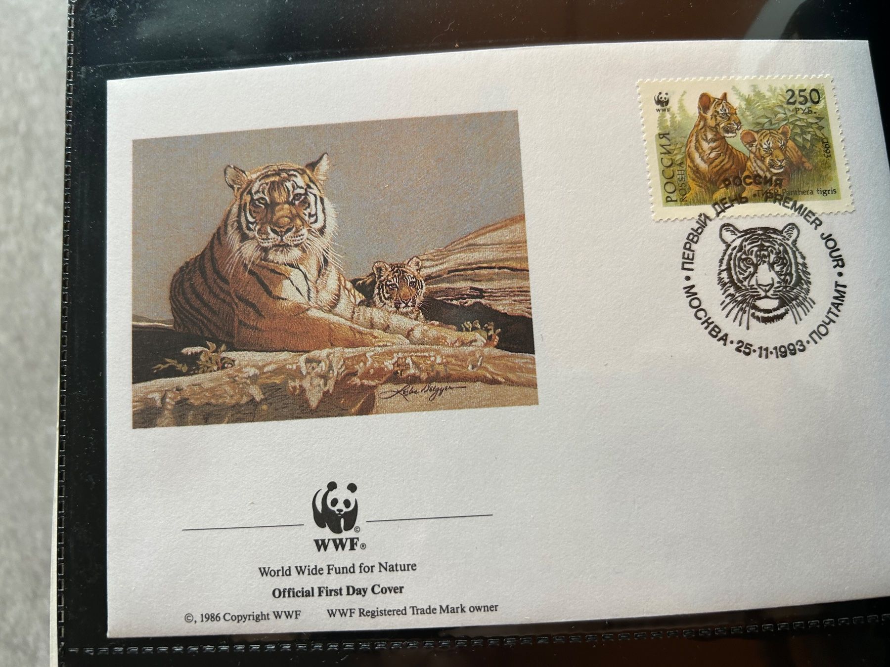 Tutti i francobolli: Dossier de timbres de tigre WWF 1993 – Nuovo (secondo la descrizione) da Arbedo venduto da nadia1973 4