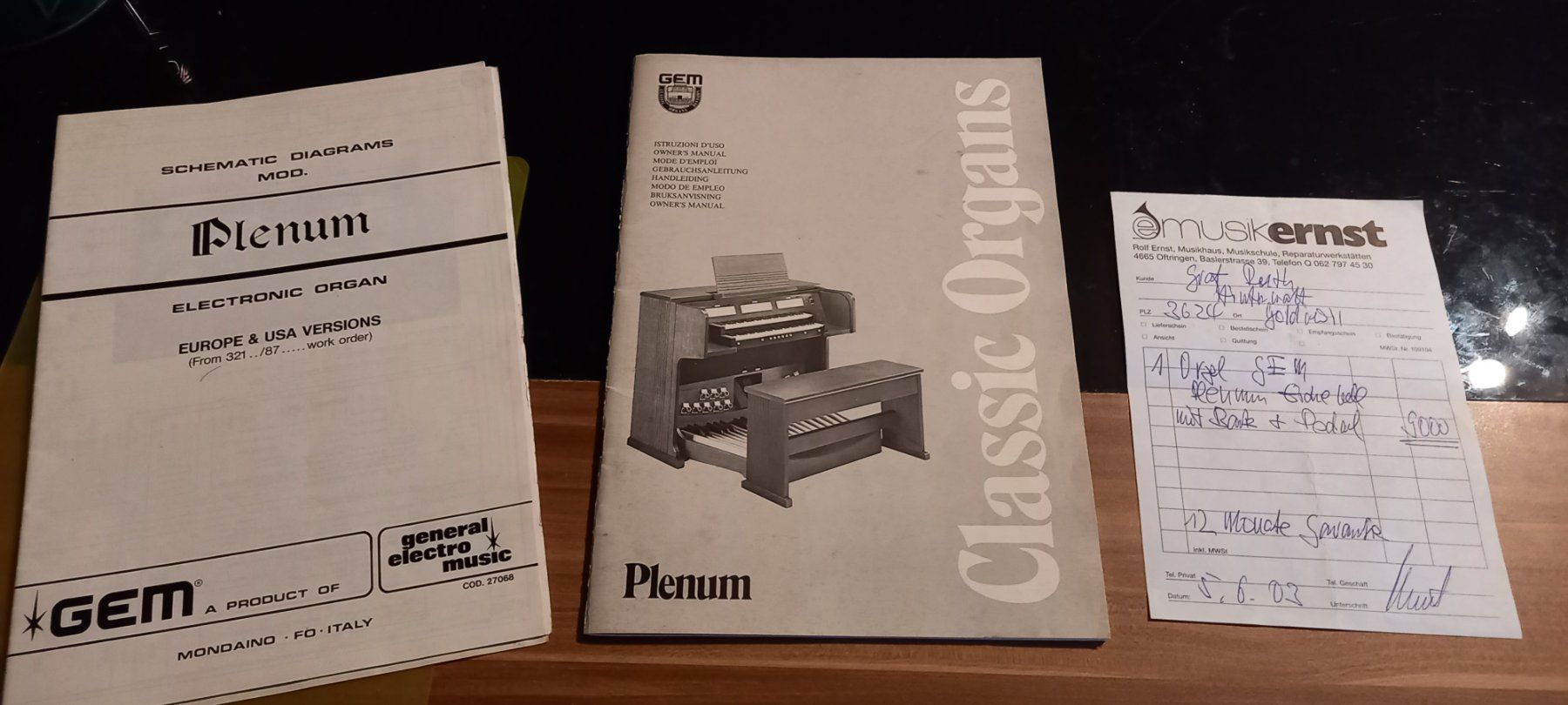 Instruments de musique: elektrische Kirchen - Orgel, GEM Plenum Classic Organ – D'occasion à Goldiwil (Thun) par dextergoldiwil 4