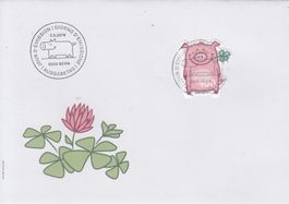 1721 FDC Glücksschwein mit Vollstempel Bern 7.3.2019