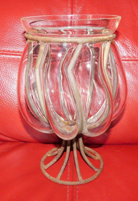 Vasi & Recipienti: Antike Jugendstil Glas-Vase – Usato da Villnachern venduto da Schnugelchen