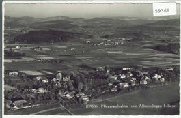 Fliegeraufnahme von Allmendingen b/Bern