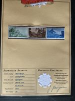 Schweizer Briefmarken Alpenpost Teilauflage 1953 Abart