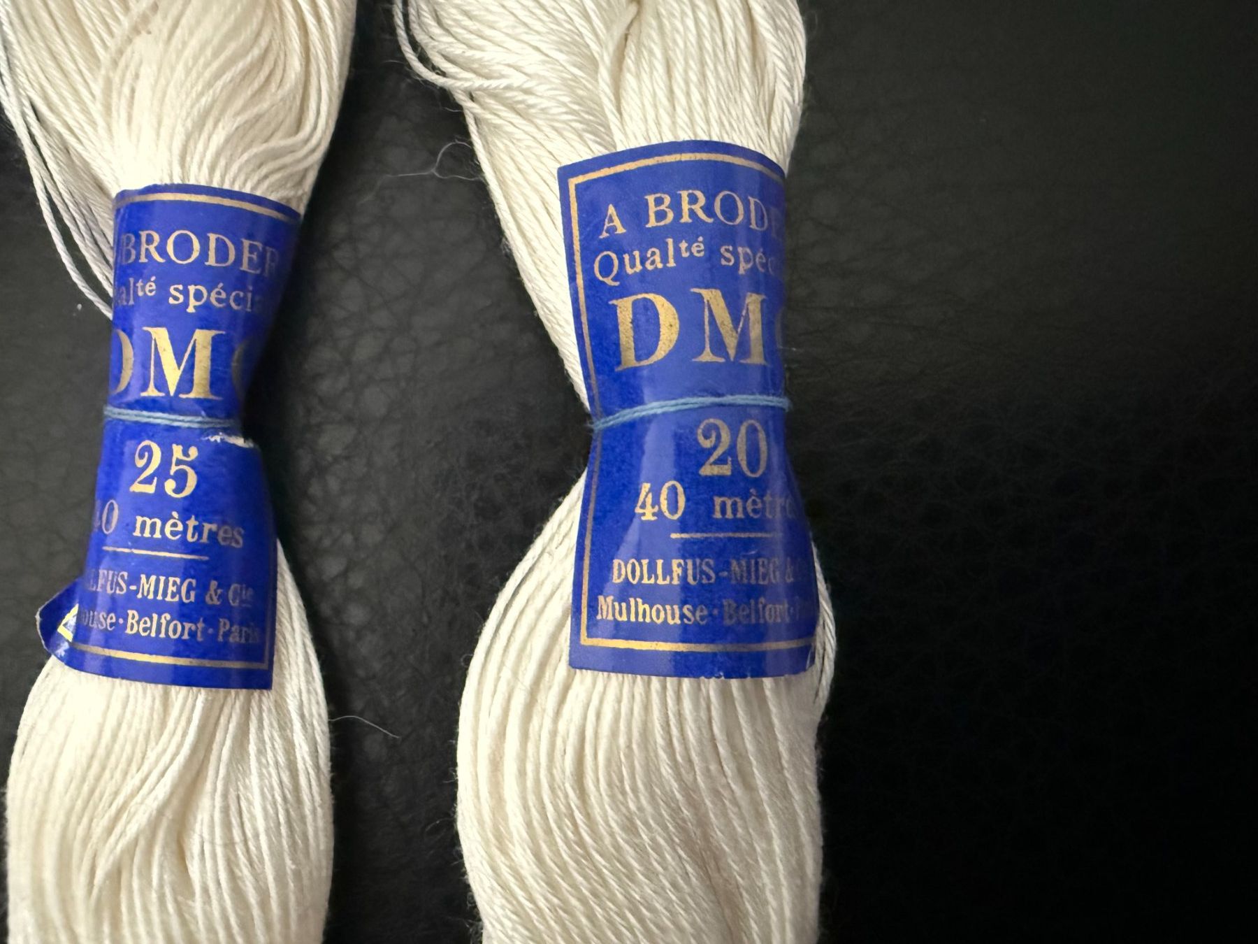 Lana: LOT  DMC  GARN - RESTEN    Stickgarn  Häkelgarn  Strickgarn – Nuovo (secondo la descrizione) da Subingen venduto da ArtBead 2
