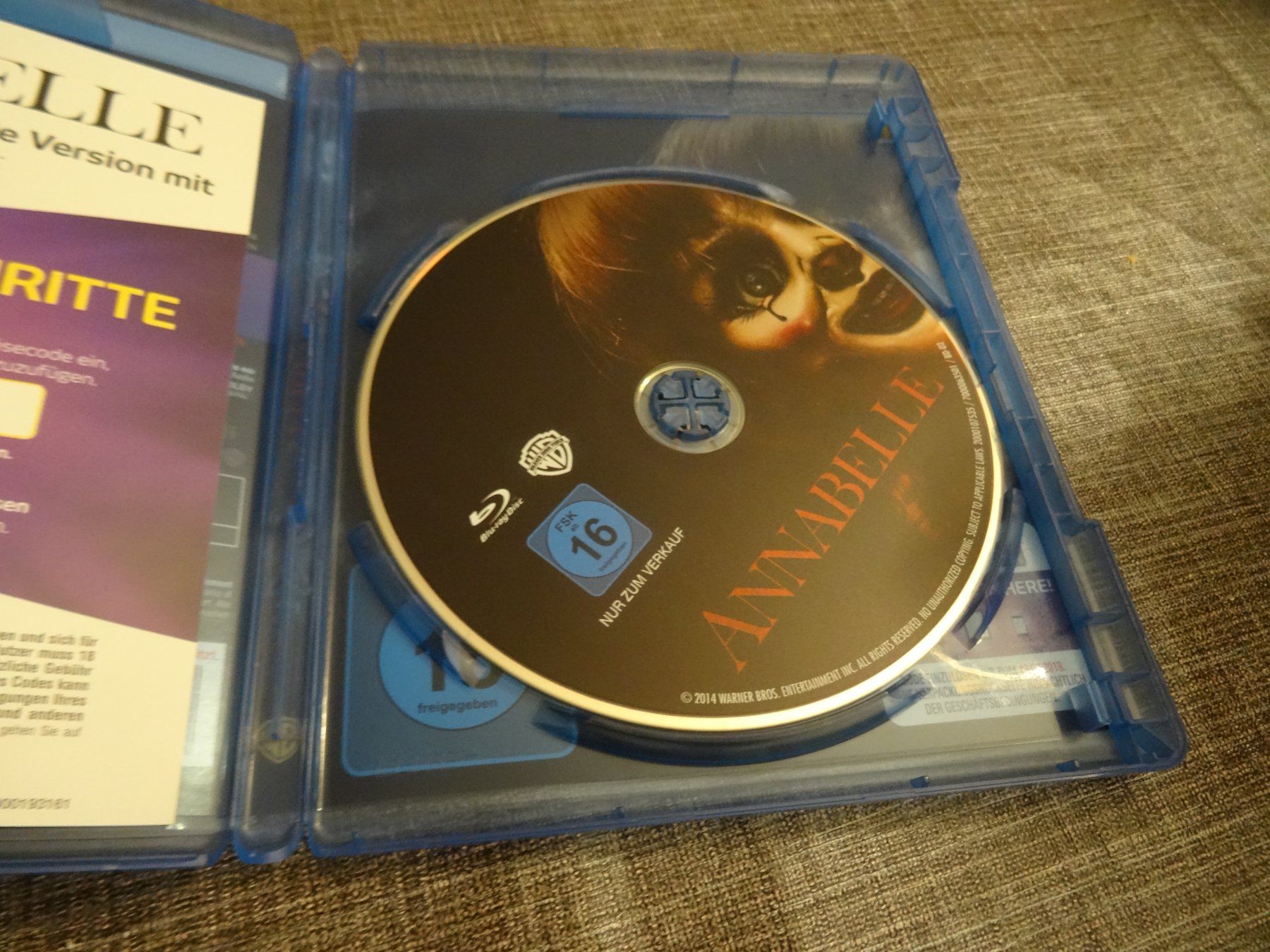 Tutti i DVDs: Annabelle Blu-ray – Usato da Olten venduto da Disc-Verkauf 1