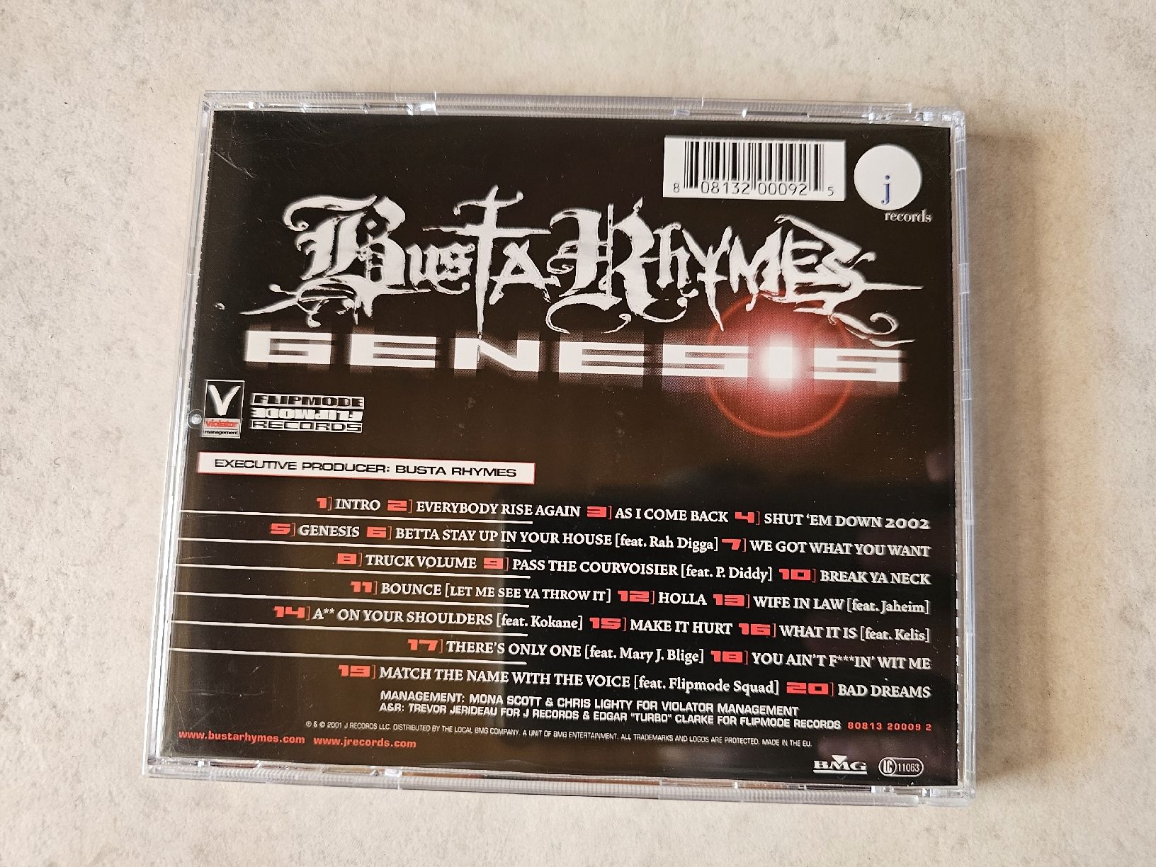 CD: Busta Rhymes  -  Genesis – Usato da Schneisingen venduto da backstore24 1