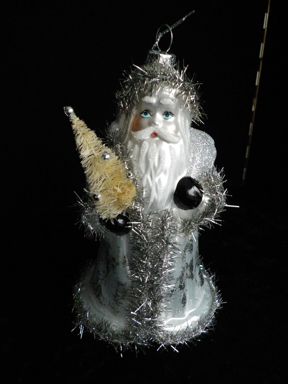 Tutte le decorazioni: Grosser Nikolaus aus Glas – Usato da Reinach BL venduto da Annodomini