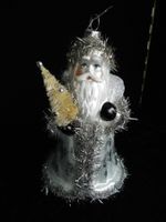 Grosser Nikolaus aus Glas