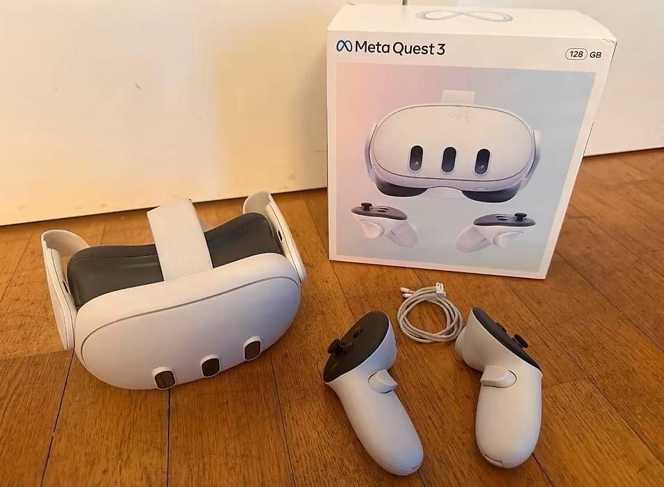 Meta Casco VR: Meta Quest 3 mit Controller 500GB – Usato da Henau venduto da ____________
